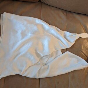 Aritzia Satin Halter Blouse